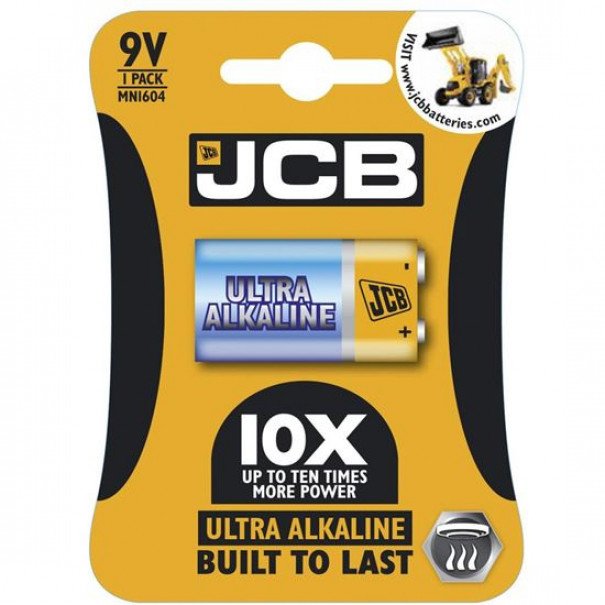 Baterie JCB Oxi Digital alkalická 9V 1ks