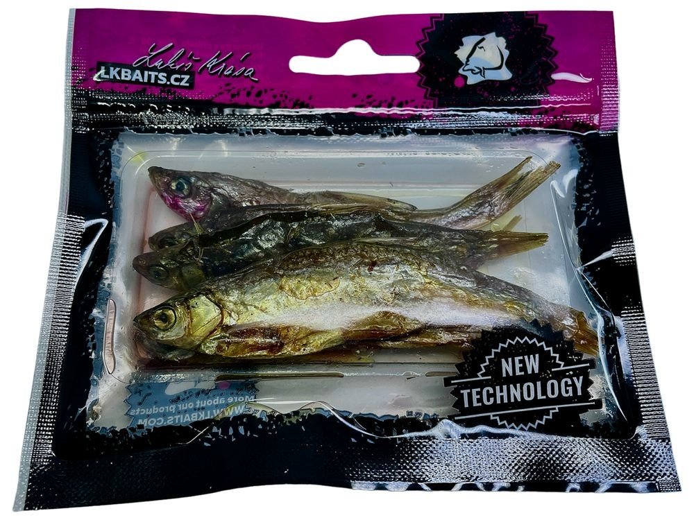 LK Baits Predátor dipovaná rybička XL