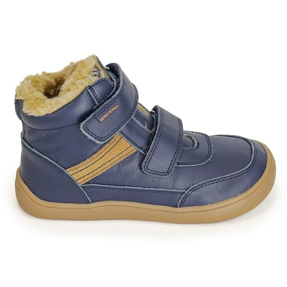 Chlapecké zimní boty Barefoot TARGO NAVY, Protetika, modrá - 21