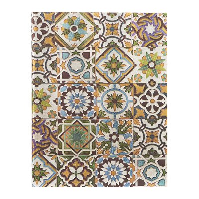 Paperblanks Porto Portuguese Tiles Hardcover Journal Ultra Unlined Elastic Band Closure 144 Pg 120 GSM (Paperblanks)(Other)