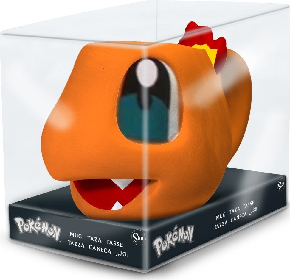 Pokémon 3D Hrnek - Charmander 440 ml - EPEE Merch - Widman