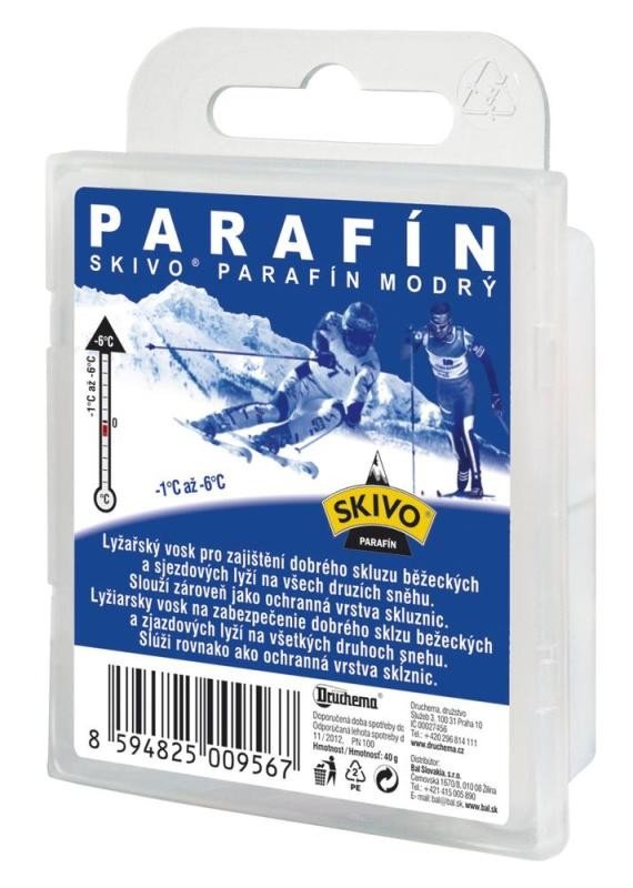 Skivo Parafín modrý 40 g