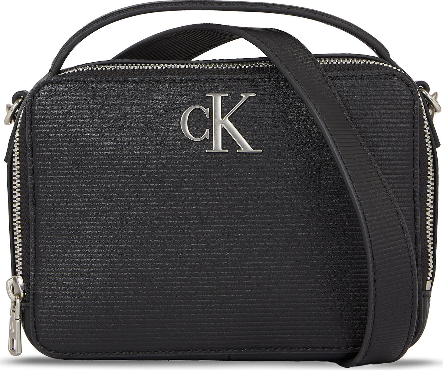 Kabelka Calvin Klein Jeans Minimal Monogram Camera Bag18 T K60K611222 Black BDS