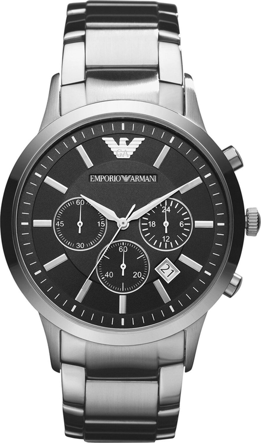 Hodinky Emporio Armani AR2434 Silver/Silver