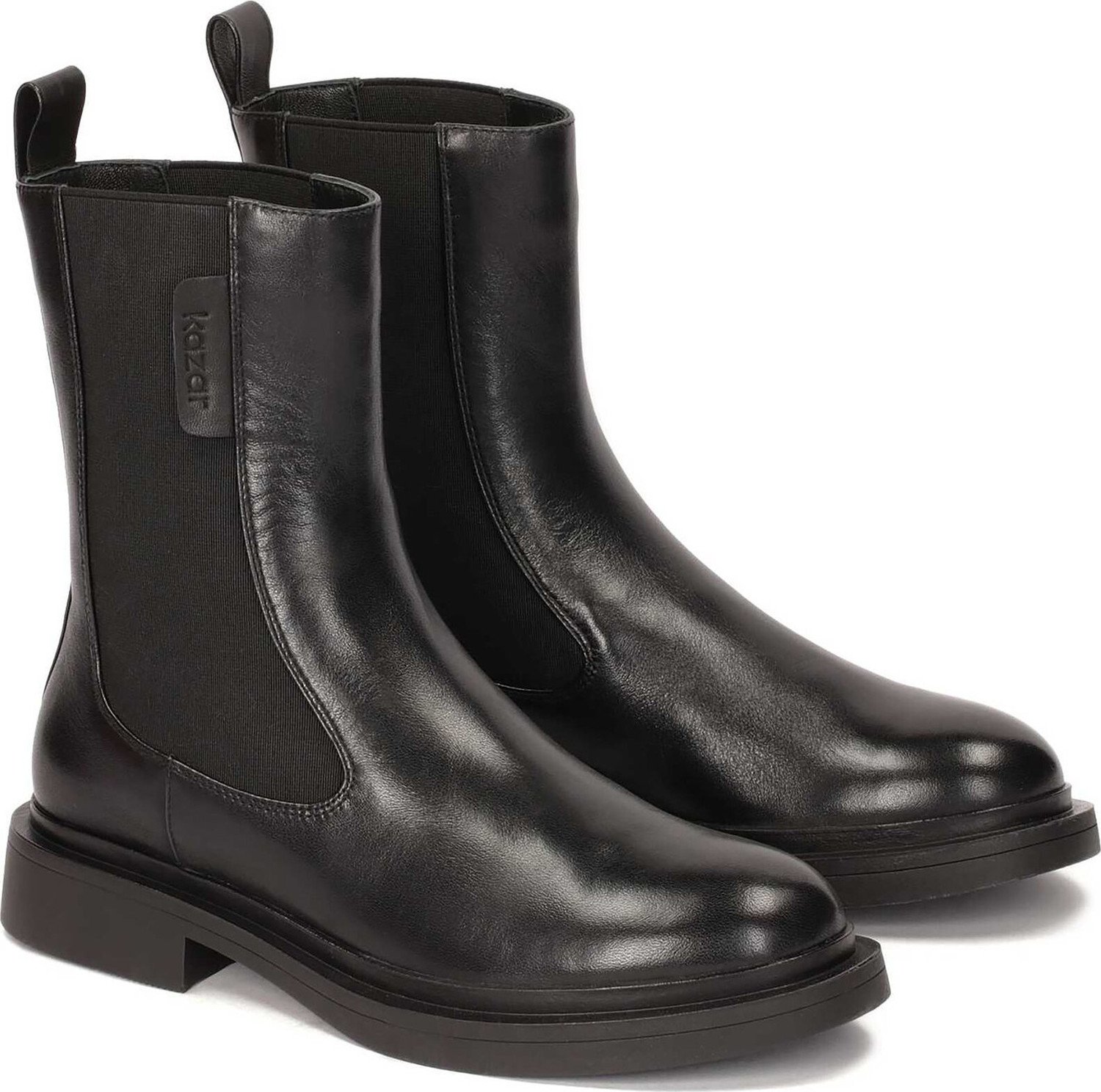 Kotníková obuv s elastickým prvkem Kazar White 82815-27-00 Black