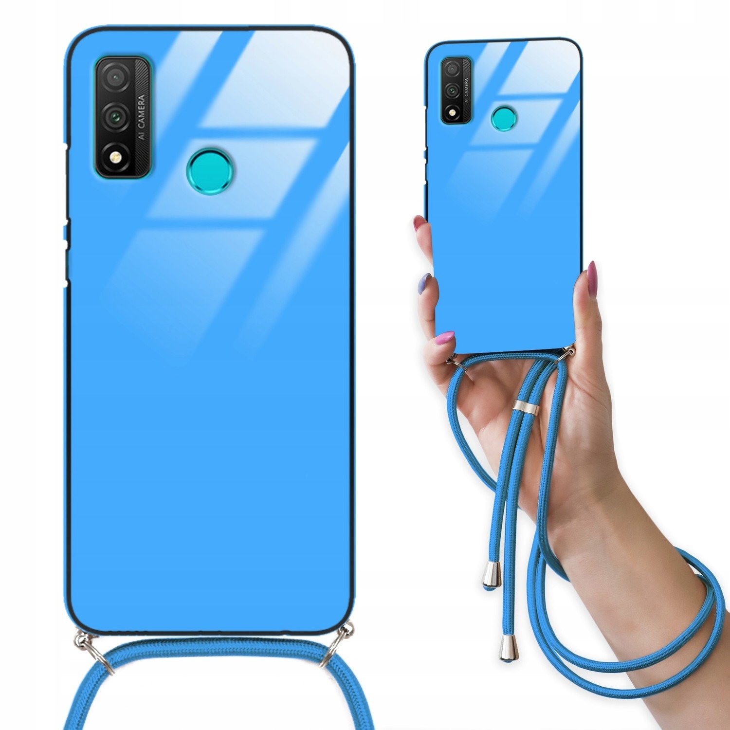 CrossGLAM Blue pro Huawei P Smart 2020 Šňůrka