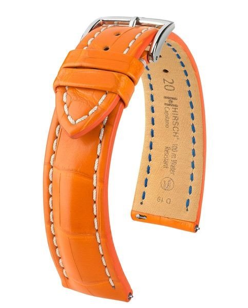 Řemínek Hirsch Capitano - oranžový