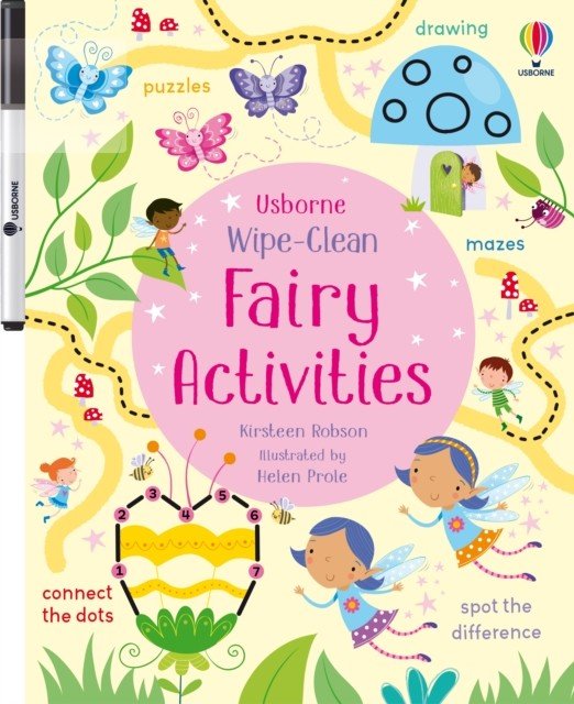 Wipe-Clean Fairy Activities (Robson Kirsteen)(Paperback / softback)