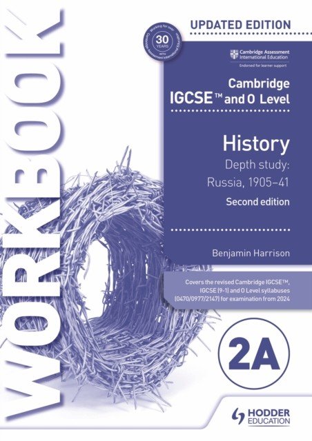 Cambridge IGCSE and O Level History Workbook 2A - Depth study: Russia, 1905-41 2nd Edition (Harrison Benjamin)(Paperback / softback)