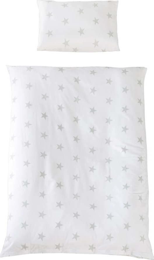 Bavlněné dětské povlečení do postýlky 100x135 cm Little stars – Roba