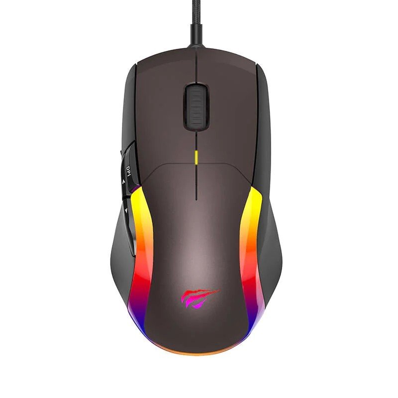 Herní myš Havit MS959S Rgb (hnědá)