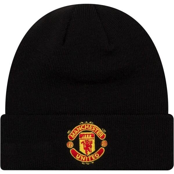 New Era ESSENTIAL Y CUFF BEANIE MANCHESTER UNITED Pánský kulich, černá, velikost CHILD