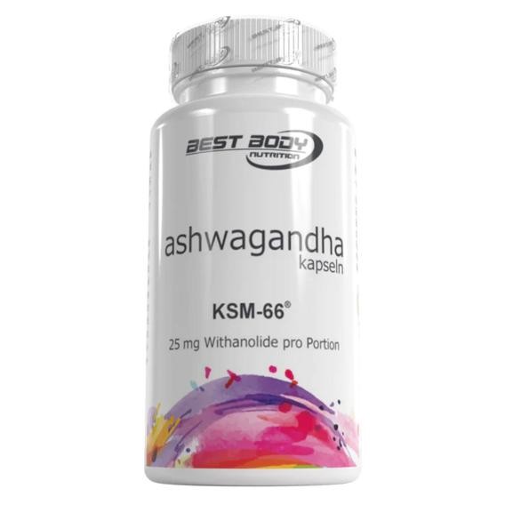 Best Body Ashwagandha KSM-66 60 kapslí