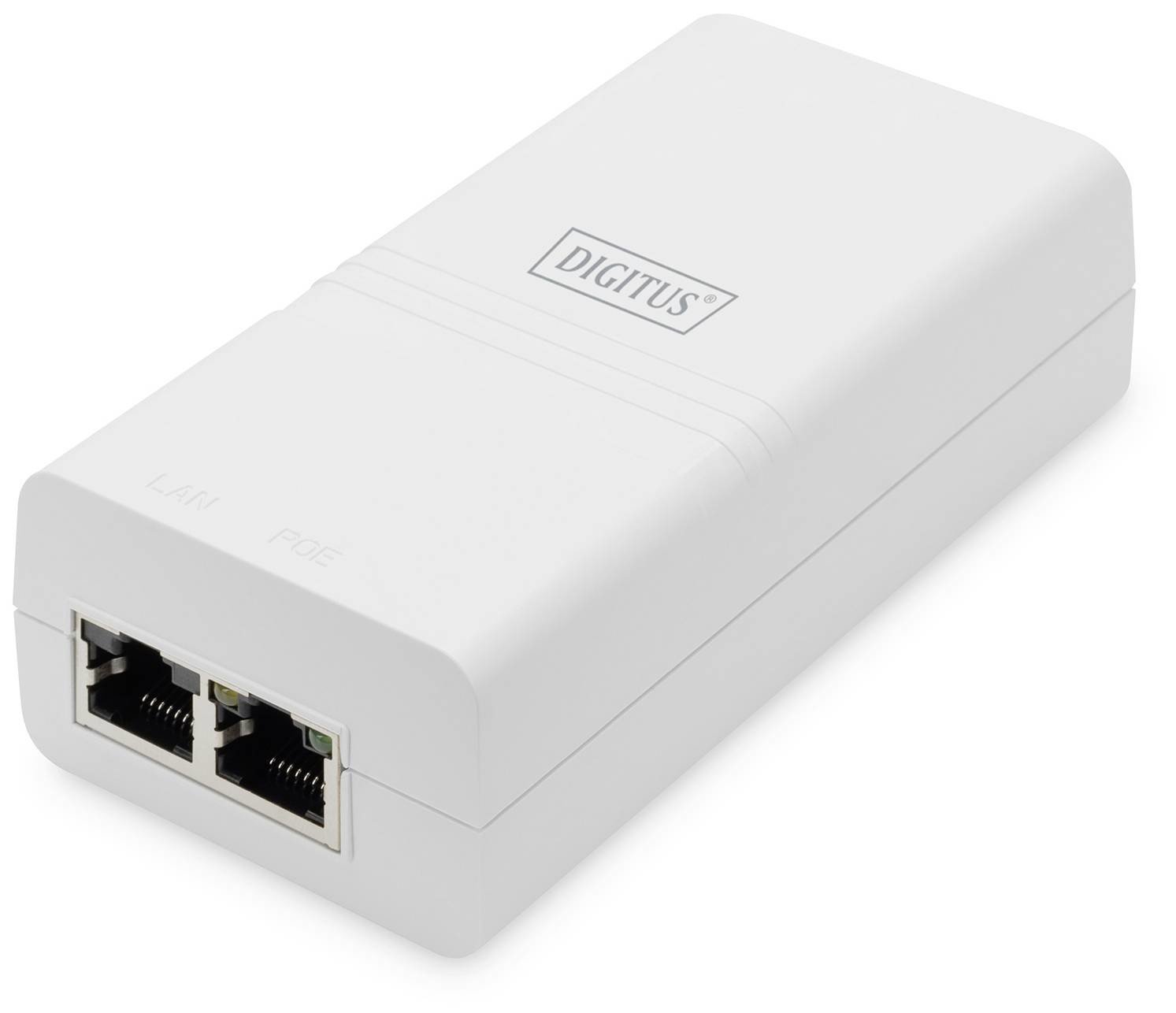 Digitus DN-95131 PoE injektor IEEE 802.3af (12.95 W), IEEE 802.3at (25.5 W), IEEE 802.3bt, IEEE802.3af (15,4 W), IEEE802.3at (30 W)