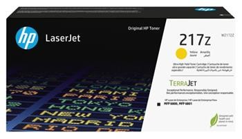 HP 217Z Ultra High Yield Yellow LaserJet Toner Cartridge, W2172Z