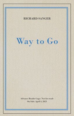 Way to Go (Sanger Richard)(Paperback)