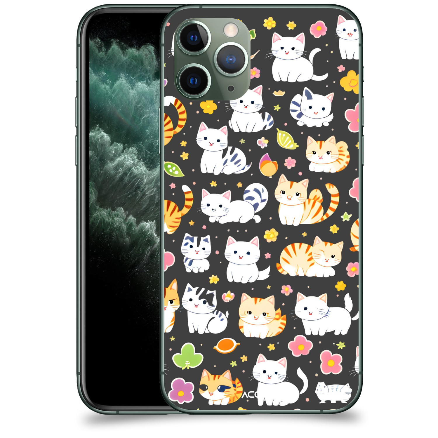 ACOVER Kryt na mobil Apple iPhone 11 Pro s motivem Little cats