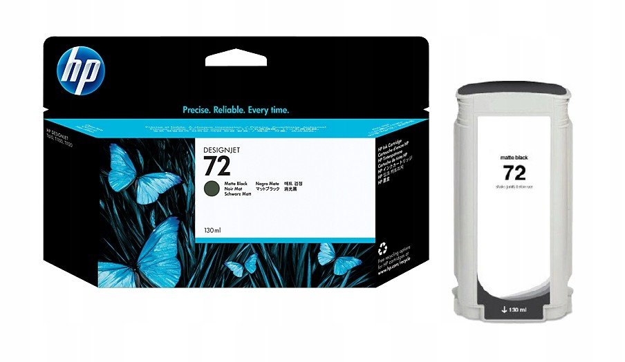 Inkoust Hp 72 C9403A Mbk Originál T1100 T1120 T610