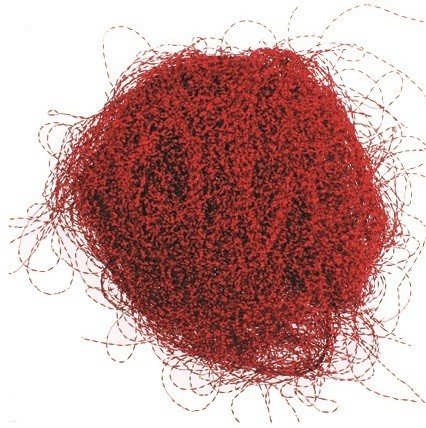 Andělské vlasy krepaté - červené 15 g - 3153-03