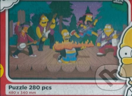 Simpsonovi puzzle 280 - EFKO karton s.r.o.