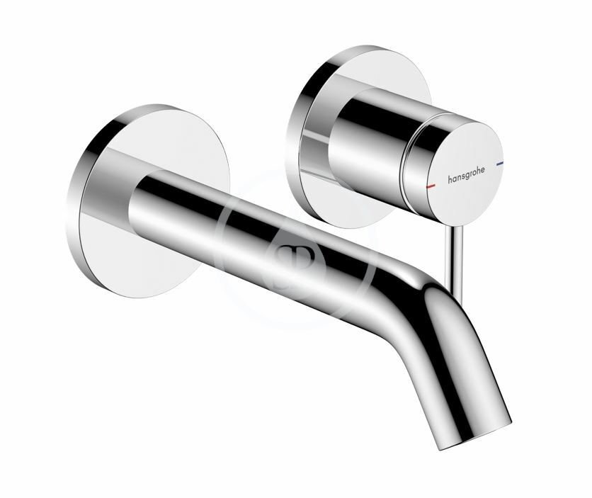 Hansgrohe 73350000 - Umyvadlová baterie pod omítku, s výpustí, 2-otvorová instalace, EcoSmart, chrom