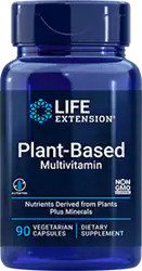 Life Extension EXP 11.2023 - Plant-Based, multivitamín 90 tablet