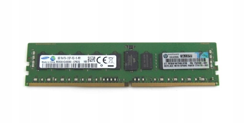 Hewlett Packard Enterprise 1x 8GB DDR4-2133 Rdimm