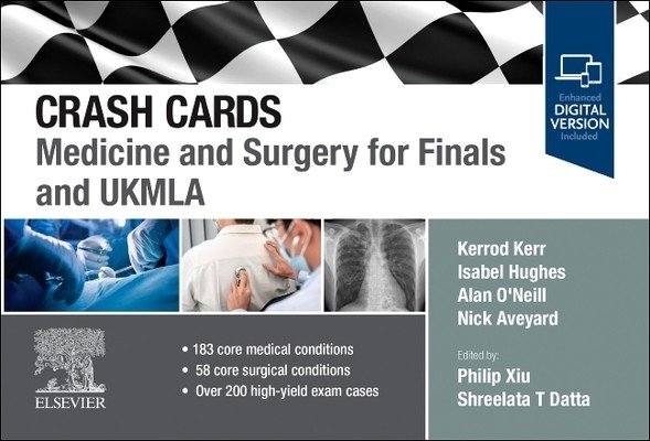 Crash Cards: Medicine and Surgery for Finals and Ukmla (Kerr Kerrod)(Pevná vazba)