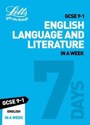 GCSE 9-1 English Language and Literature In A Week - Ideal for Home Learning, 2022 and 2023 Exams (Collins GCSE)(Paperback / softback)