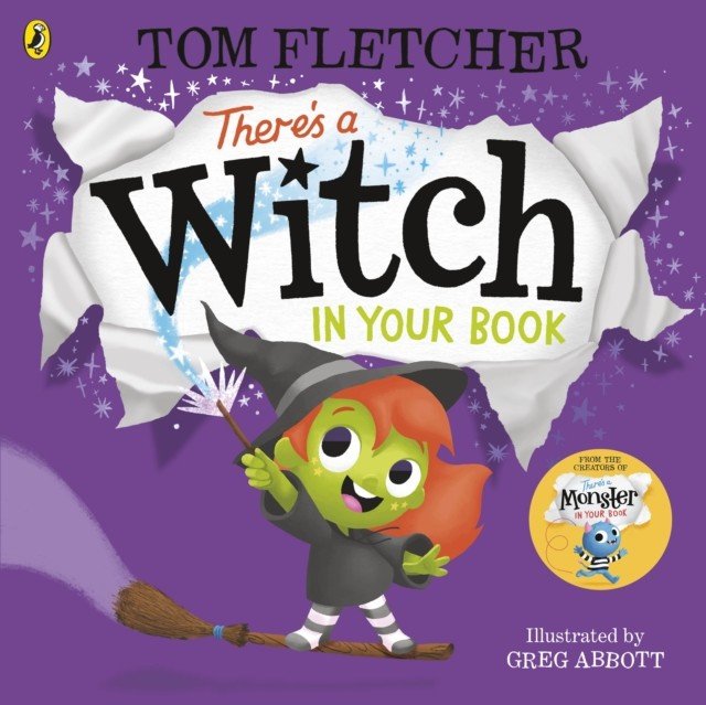 There's a Witch in Your Book (Fletcher Tom)(Board book)