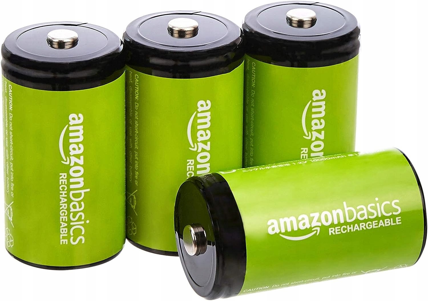 Baterie D Amazon Basic 10000 mAh 4 ks A8C82