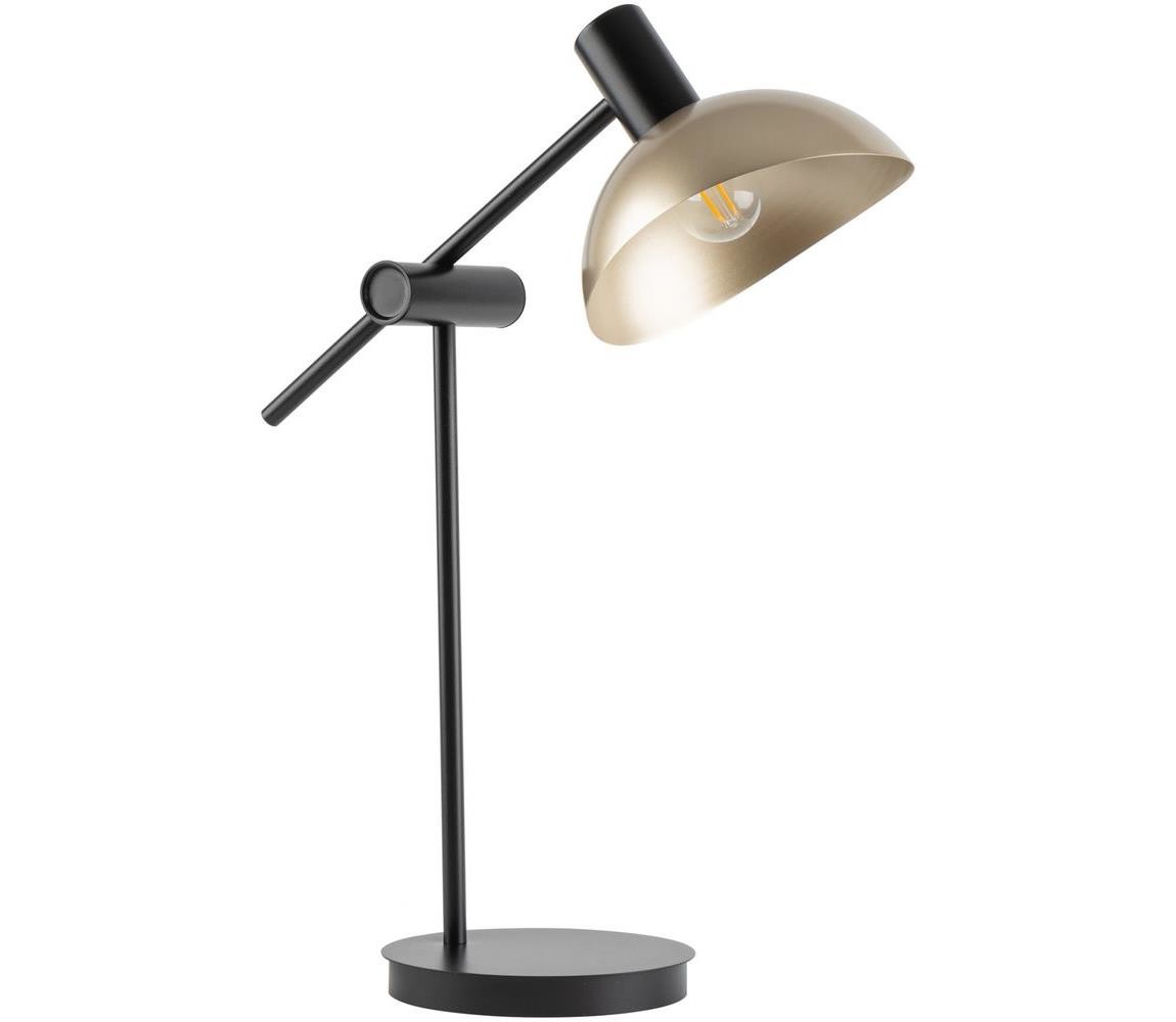 Stolní lampa ARTIS 1xE14/40W/230V černá/zlatá