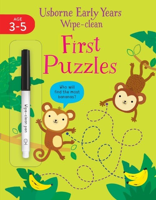 Early Years Wipe-Clean First Puzzles (Greenwell Jessica)(Paperback / softback)