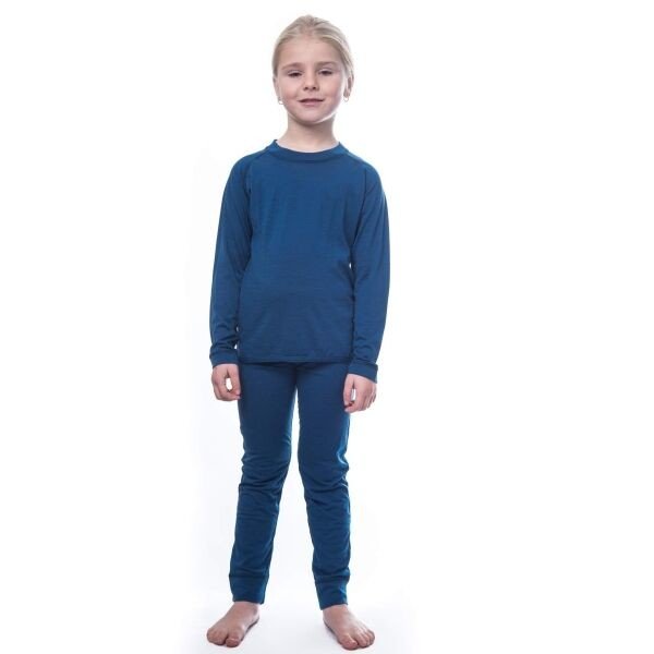 Sensor MERINO AIR SET Dětský funkční set, modrá, velikost 130