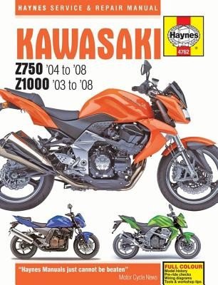 Kawasaki Z750 & Z1000 (03 - 08) (Haynes Publishing)(Paperback / softback)