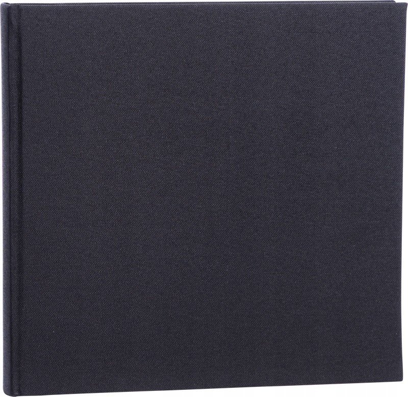 Fotoalbum 40 stran rozměr 24 x 23 cm na nalepení Černá