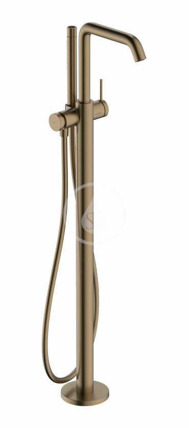 Hansgrohe 73440140 - Vanová baterie do podlahy, kartáčovaný bronz