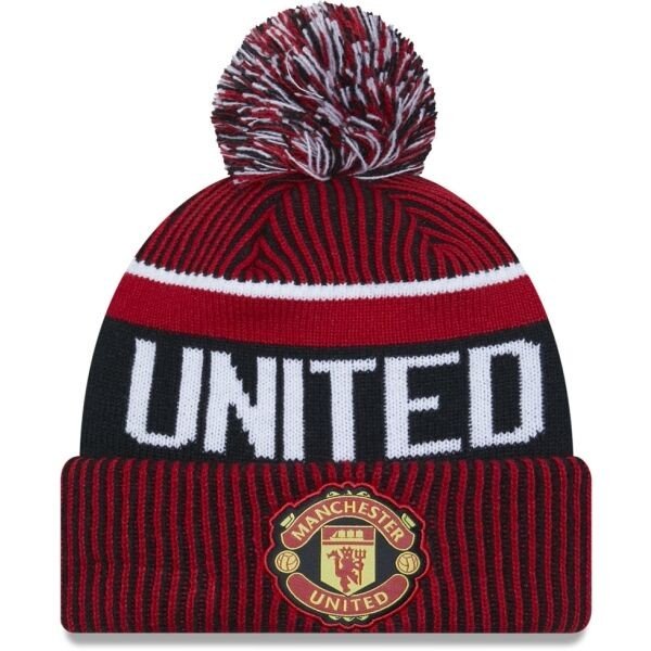 New Era SPORT CUFF BEANIE MANCHESTER UNITED Pánský kulich, červená, velikost UNI