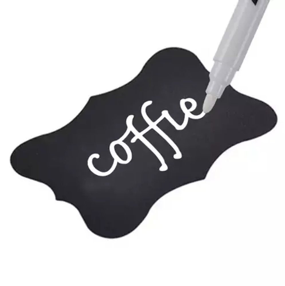 Popron.cz Samolepící etikety s popisovačem - 24 ks