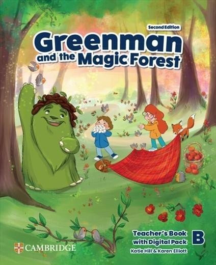 Greenman and the Magic Forest Level B Teacher's Book with Digital Pack 2nd edition - Karen Elliott