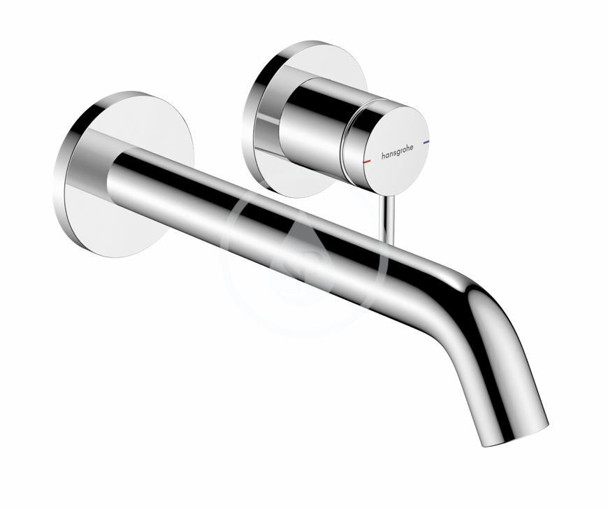 Hansgrohe 73351000 - Umyvadlová baterie pod omítku, s výpustí, 2-otvorová instalace, EcoSmart, chrom