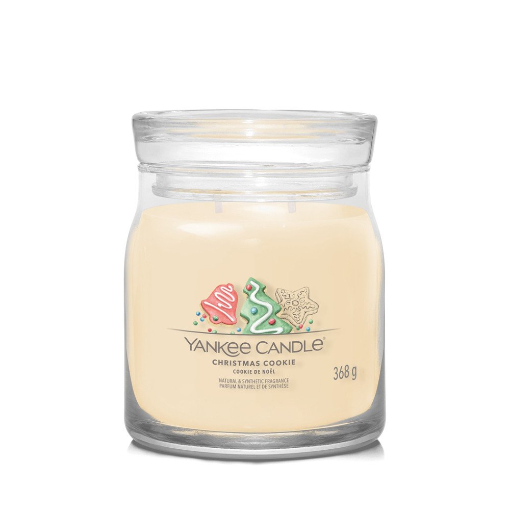 YANKEE CANDLE Christmas Cookie svíčka 368g /2 knoty (Signature střední)