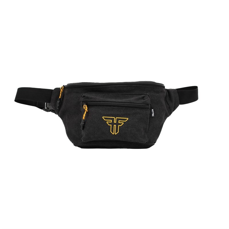 batoh FALLEN - Dusty Bag Black Enzymatic/Yellow (BLACK ENZYMATIC-YELL)