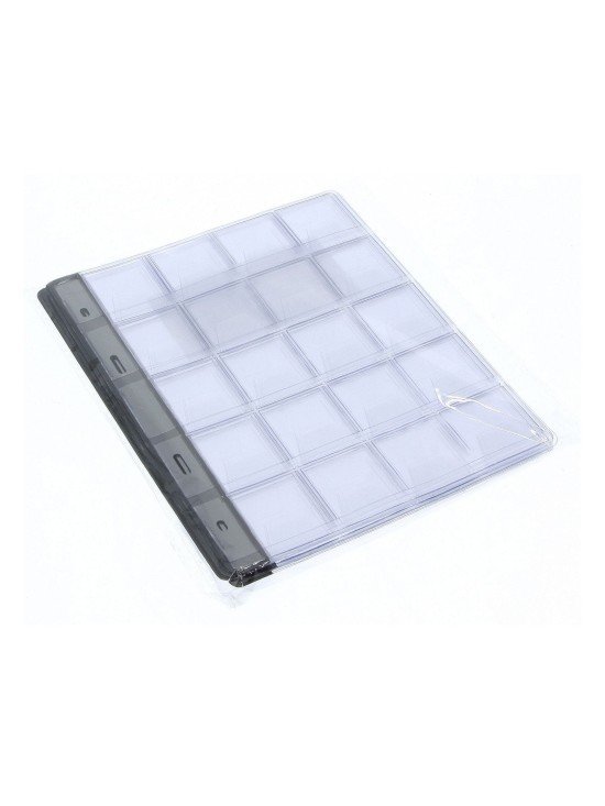 Gedeon Náhradní vložka na mince 35x35mm/20 mincí - 10 listů - CA21-20C