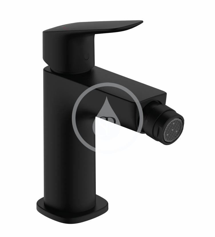 Hansgrohe 71201670 - Bidetová baterie s výpustí, EcoSmart, matná černá