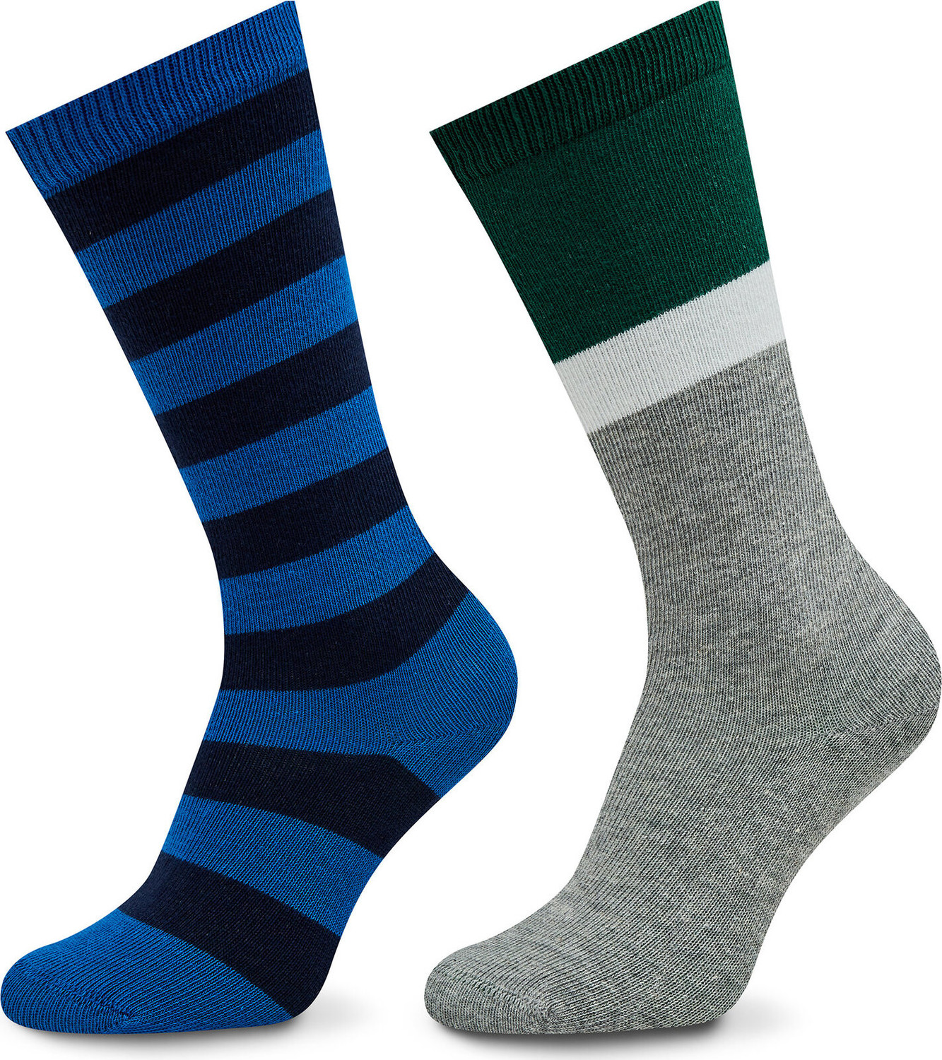 Sada 2 párů vysokých ponožek unisex United Colors Of Benetton 6AO30702B 901