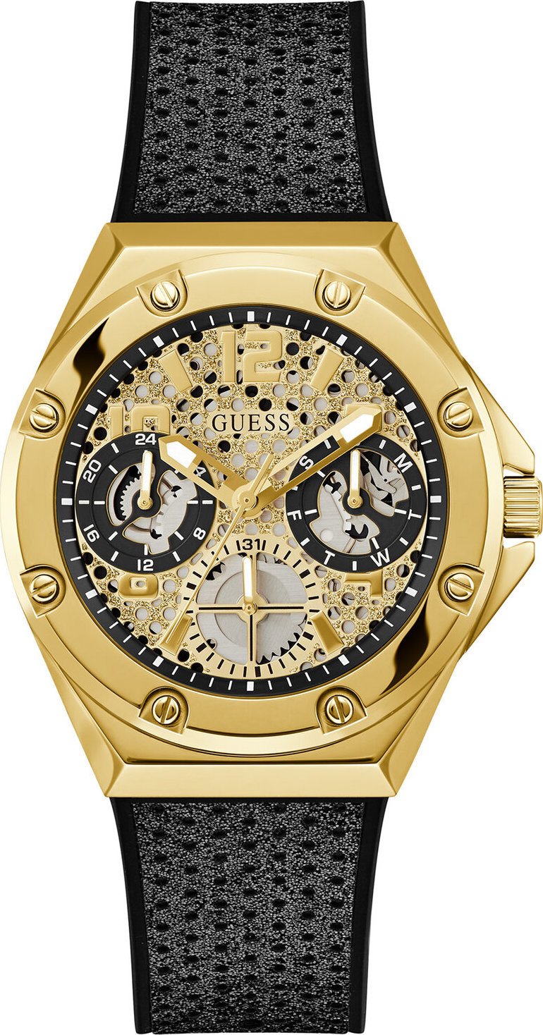 Hodinky Guess Sport Continental GW0620L2 Black/Gold