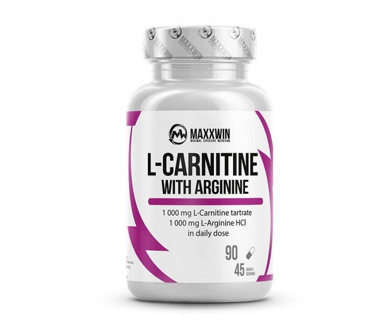 MaxxWin L-CARNITINE Arginine 90 kapslí - MaxxWin