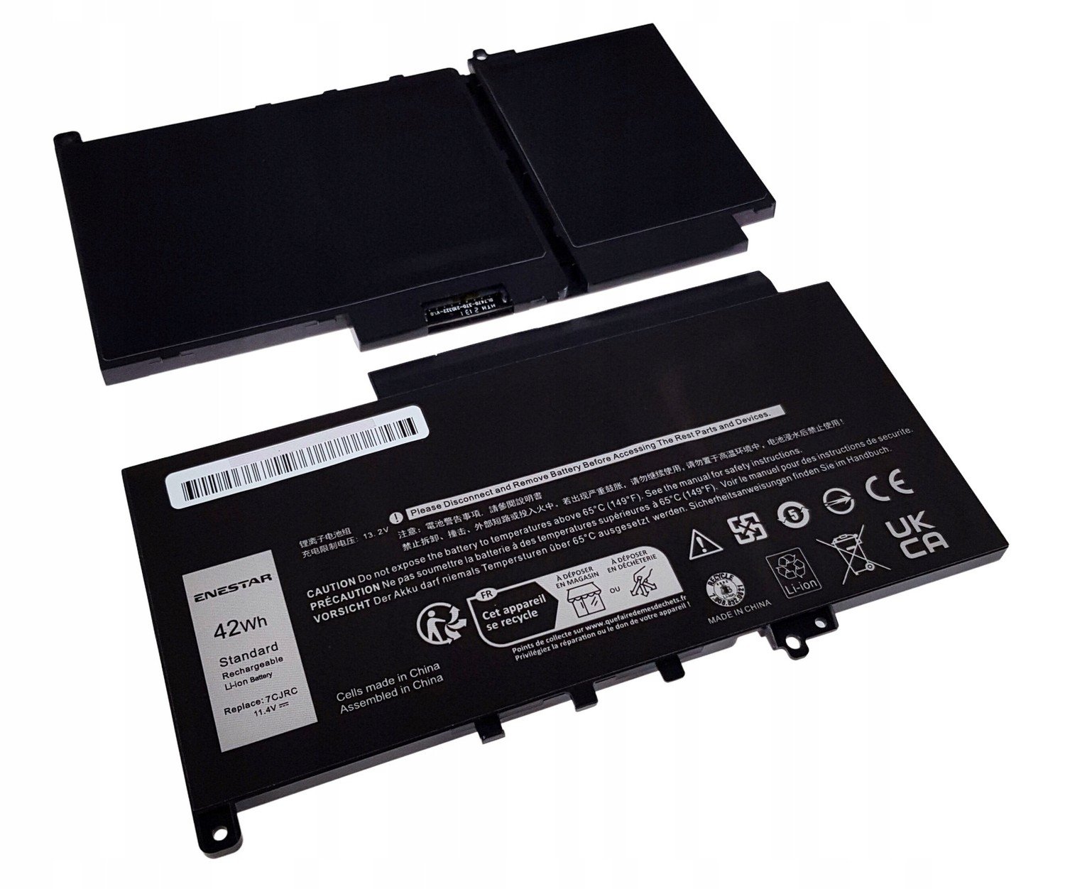 11,4V 42Wh baterie pro Dell Latitude E7270 E7470