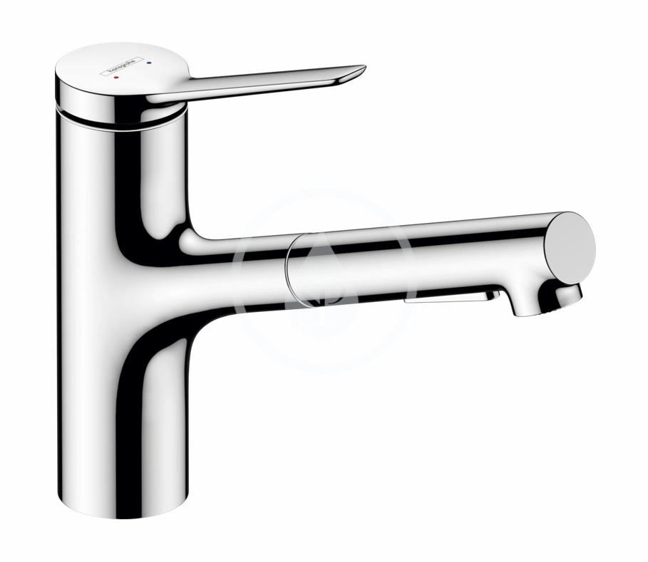 Hansgrohe 74820000 - Dřezová baterie s výsuvnou sprškou, chrom